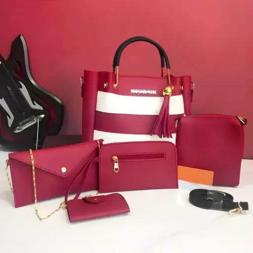 LuxeCharm PU  Leather Shoulder Bag for girls